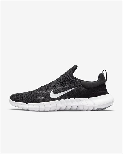 nike free run 5.0 herren schuhe schwarz weiß|nike free running shoes 5.0.